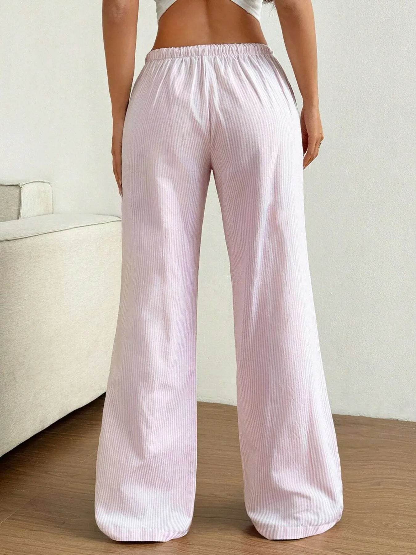 Drawstring Striped Wide Leg Pants Trendsi 7a11f0ba744e4447891caf91fb59be87-Max-Origin