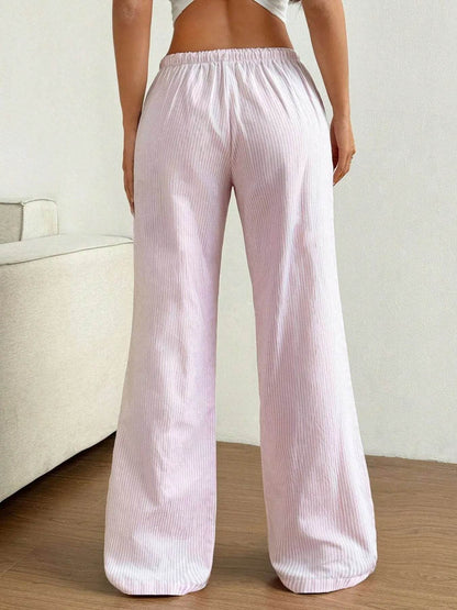 Drawstring Striped Wide Leg Pants Trendsi 7a11f0ba744e4447891caf91fb59be87-Max-Origin