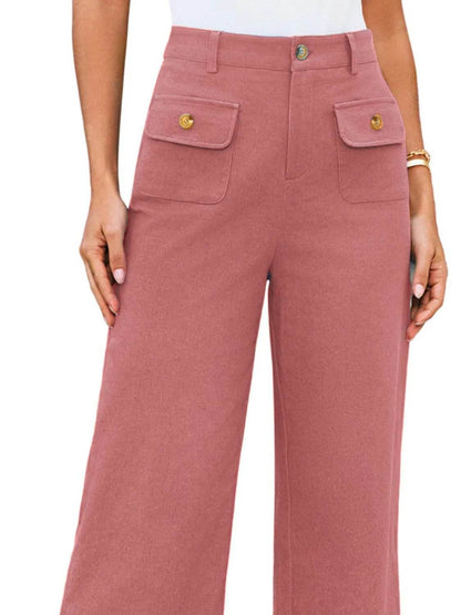 High Waist Wide Leg Pants Trendsi 7a350f88-658b-42b0-9c25-b005cd52a039-Max-Origin