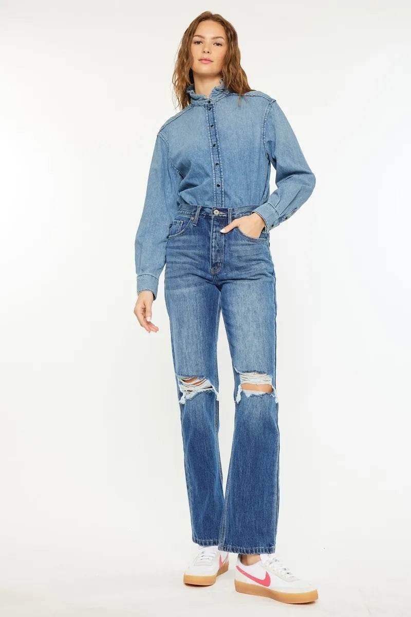 Kancan Ultra High Rise 90's Boyfriend Jeans Trendsi 7b299911035040268eaef8f2b562d993-Max-Origin
