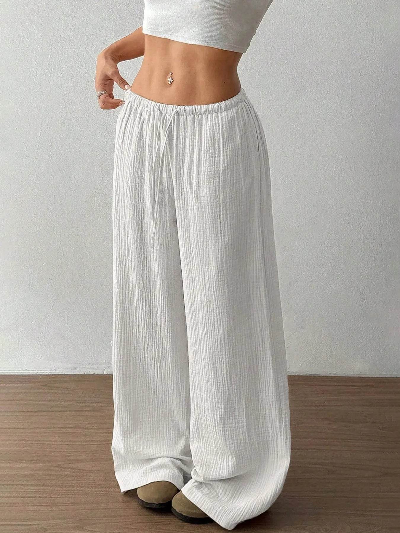 Drawstring Wide-Leg Casual Pants Trendsi 7b649485254e45d88792304c227c66a3-Max-Origin
