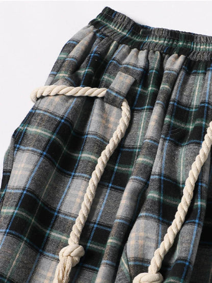 Plaid Casual Pants with Side Stripes Trendsi 7b9e3fa2-28f2-4df4-ae7f-998e383eac01-Max-Origin
