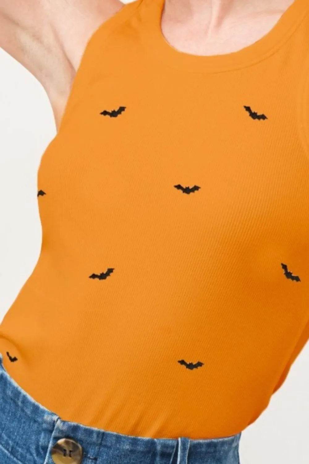 And The Why Bat Embroidered Ribbed Tank Trendsi 7bb95874-7d93-4598-b6d7-8548d355f063-Max