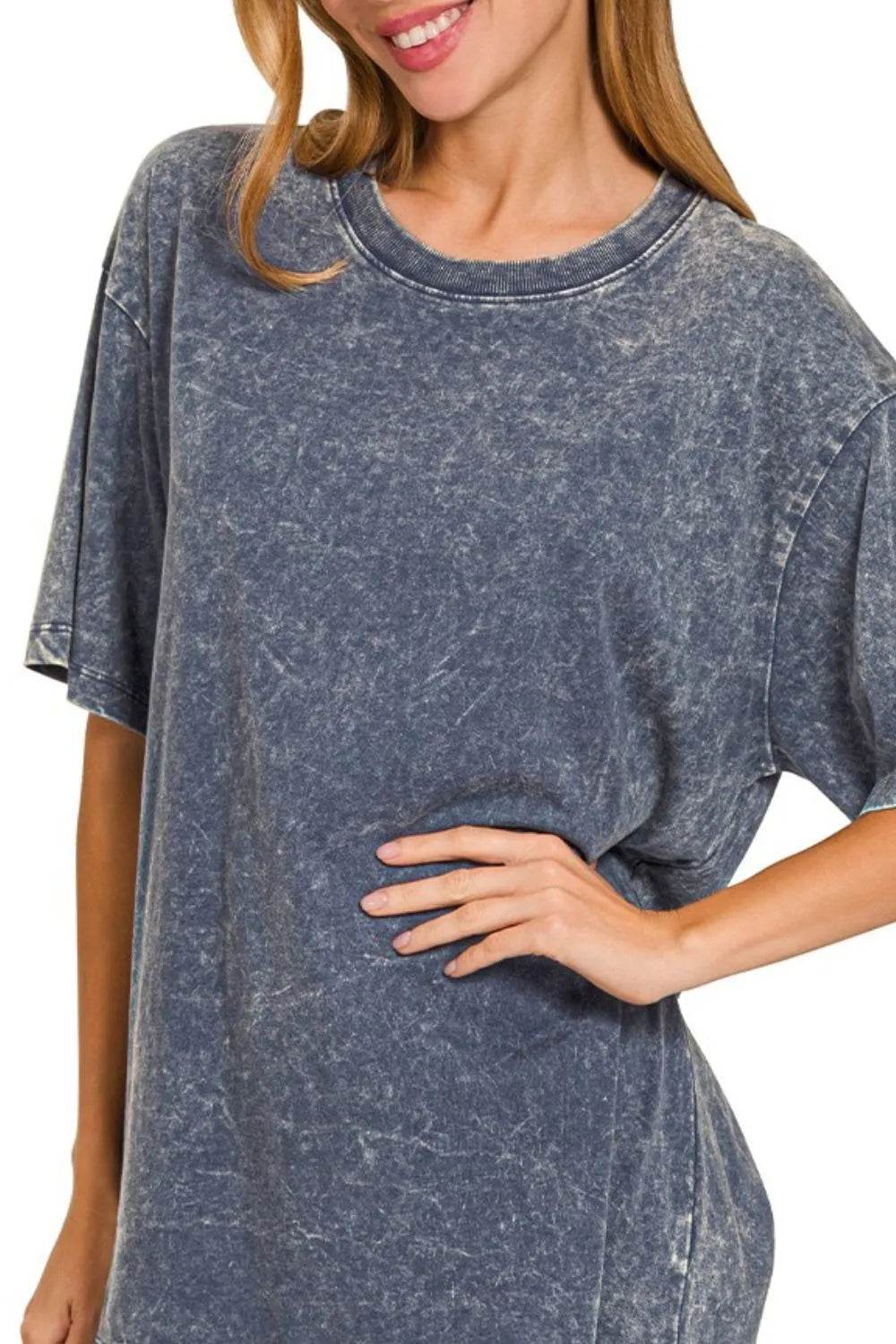 Zenana Washed Short Sleeve Top Trendsi 7bbc8cd5-cc9a-4e6f-bff4-1f32067a6363-Max-Origin
