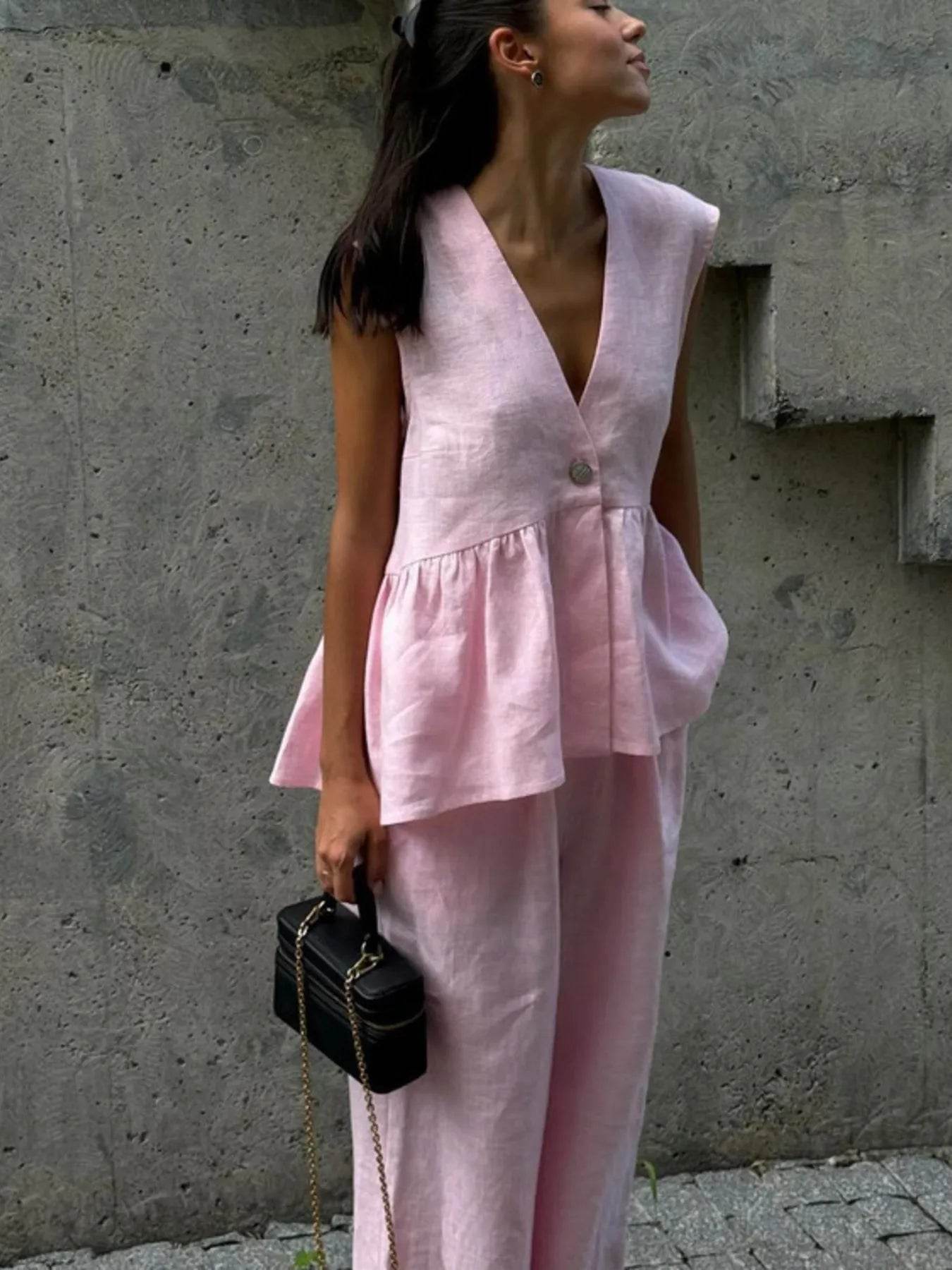 V-Neck Vest and Pants Set Trendsi 7c1f72fe361f4cfca6733a9433bf5c51-Max-Origin
