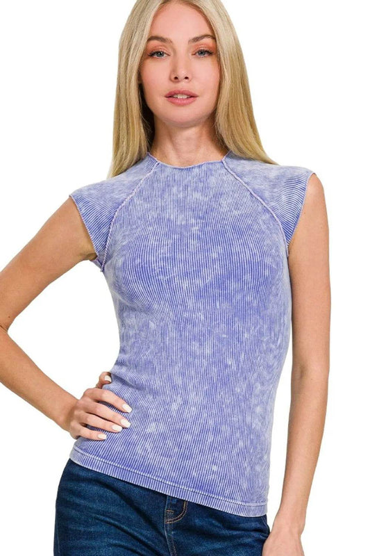 Zenana Stone Washed Ribbed Seamless Top LT INDIGO Trendsi 7c38c70d-b990-4b44-b525-42ff3925c3a9-Max-Origin