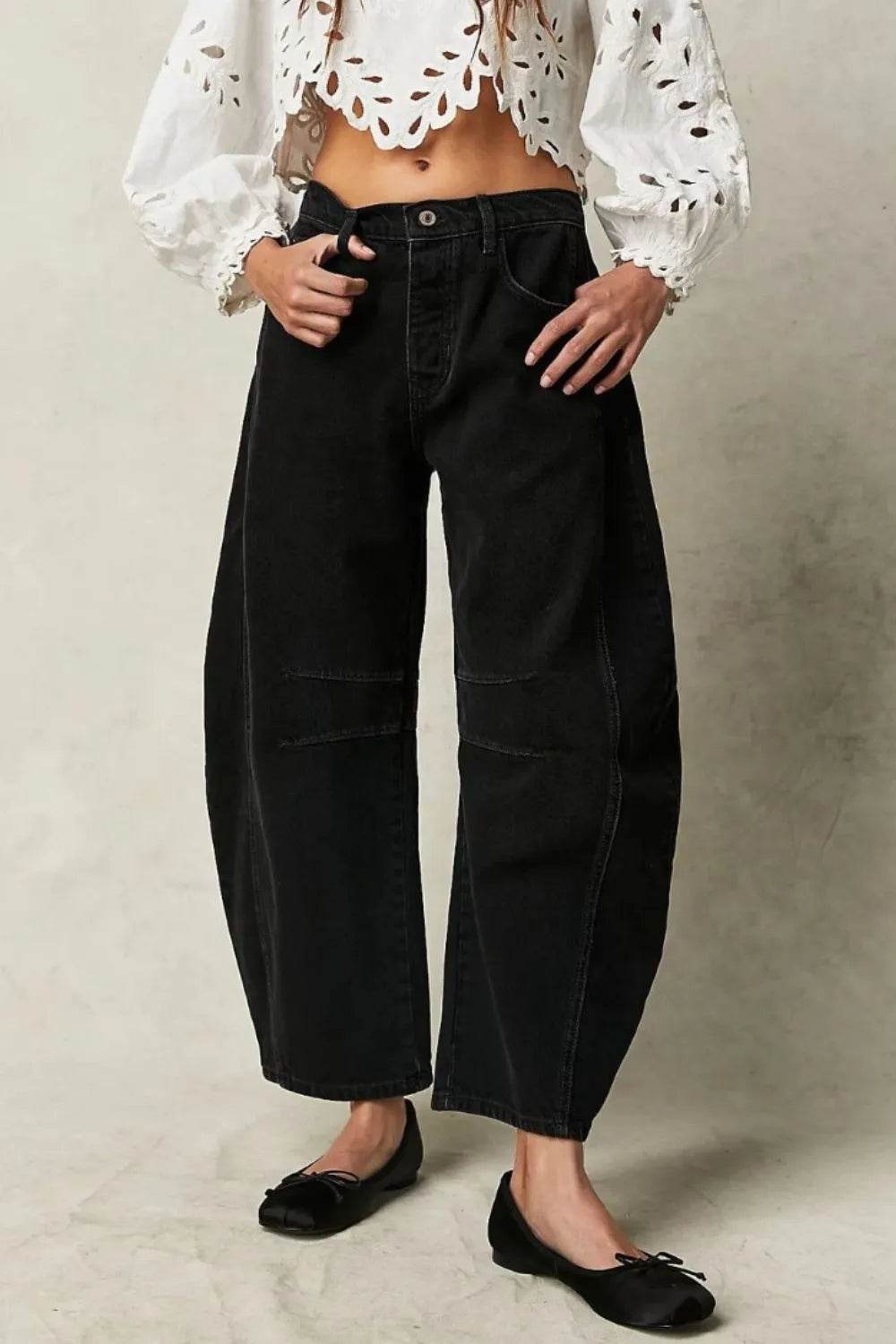 Wide Leg Jeans with Pockets Black Trendsi 7d272490-e758-4de6-8bf2-7a76068cd78c-Max