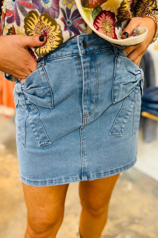 Acid Wash Bowknot Details High Waist Denim Skirt Trendsi 7d69e66d-4ebe-4b8d-9a71-951b3989e962-Max-Origin