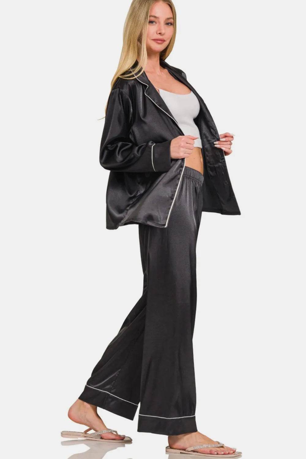 Zenana Satin Long Sleeve Shirt and Pants Pajama Set Trendsi 7d946e61-91bc-4d2c-97af-eacf384e4537-Max