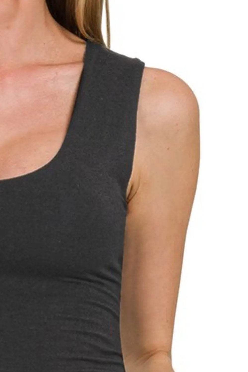 Zenana Double Layered Cropped Tank Top Trendsi 7db608d9-17ab-42c0-a433-9aa03dbb5a76-Max-Origin