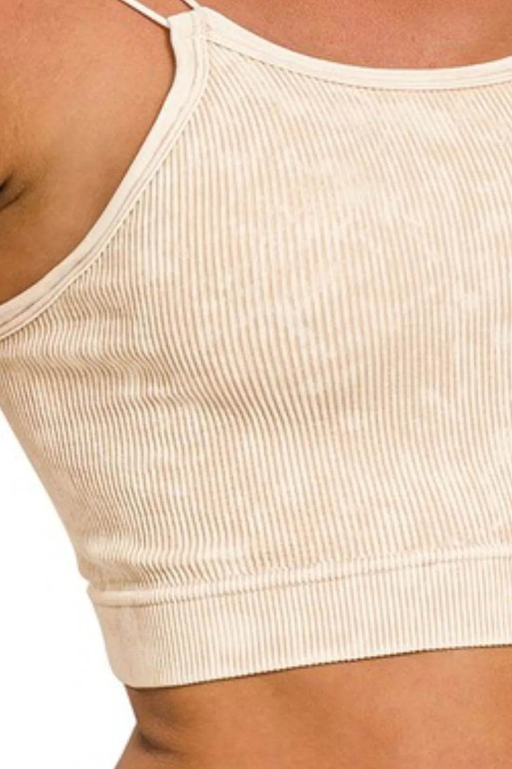 Zenana Washed Ribbed Seamless Double Strap Brami Trendsi 7db9c814-fdd7-4735-9cc0-a5e35dbbcaab-Max-Origin