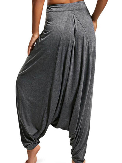 Tied Mid Waist Long Harem Pants Trendsi 7e028e20aeb54b0b81c3e2a1a76c4145-Max