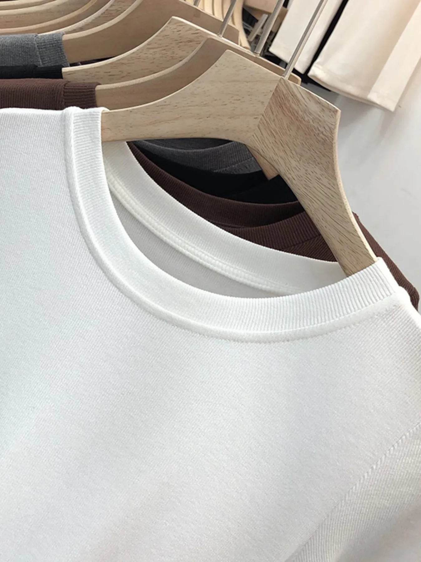 Crew Neck Short Sleeve T-Shirt Trendsi 7e5ed7c765d943d393325f7ddab15e36-Max-Origin
