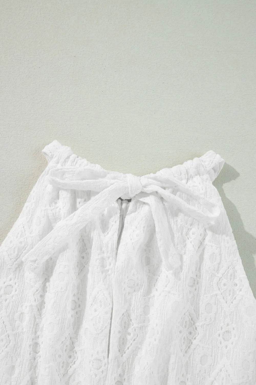Lace Sleeveless Tied Waist Mini Dress Trendsi 7f5b87b1-2fca-4989-ae28-aefb513b4068-Max-Origin