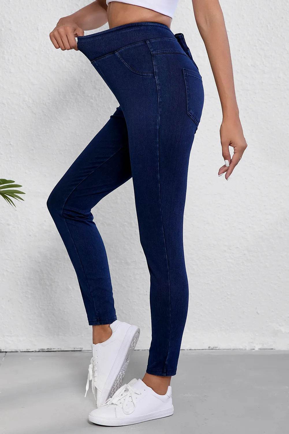 Skinny Jeans with Pockets Trendsi 7f69e22b-4e22-4430-a2a0-68ccff7d82bb-Max