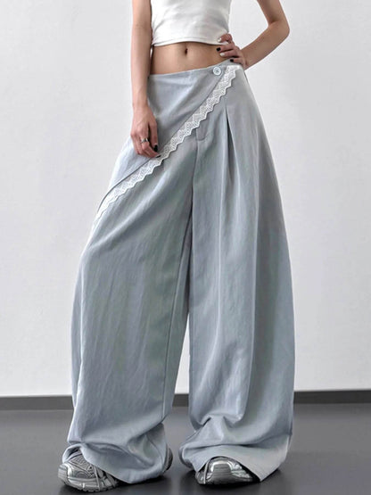 Lace Detail Wide Leg Pants Trendsi 7f72f6f4-990e-4e49-99ea-313b4e220d1f-Max-Origin