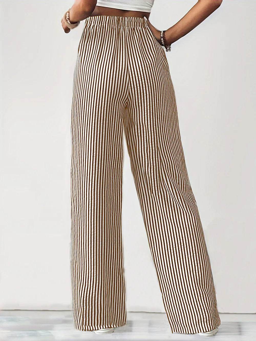Drawstring Striped Elastic Waist Pants Trendsi 7f906174-e0ff-4638-8c5e-28a0439e1a2f-Max