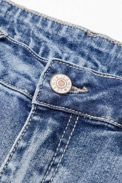 Distressed Raw Hem Bootcut Jeans Trendsi 7fc83e02-2704-4c3a-ad90-c2ad3b3e9ba1-Max