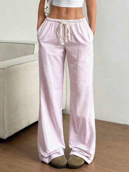 Drawstring Striped Wide Leg Pants Trendsi 7ff58cc17afa433fb38ef06febb3b012-Max-Origin
