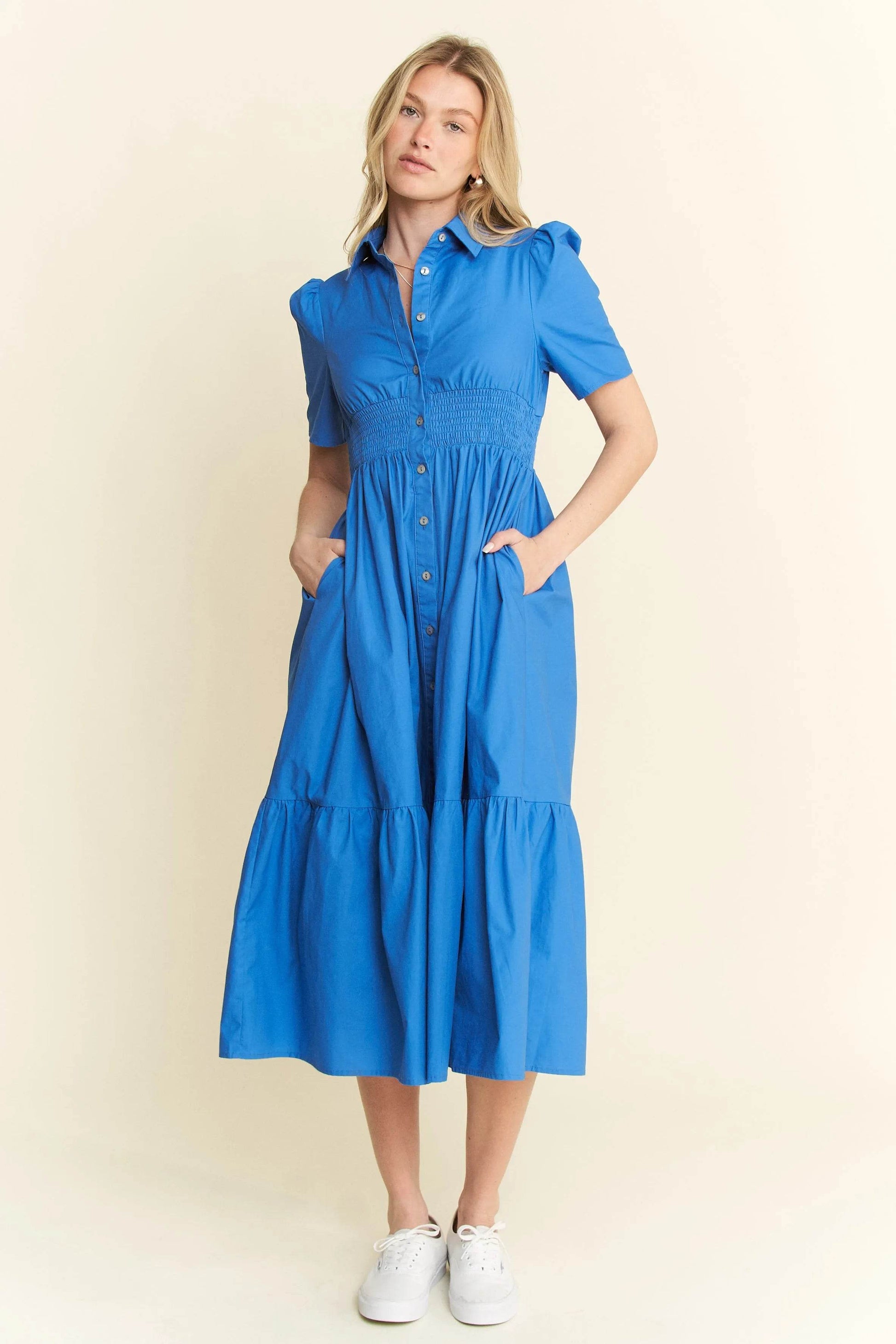 Jade By Jane Short Sleeve Button Down Midi Dress Trendsi 80197f18368d4d6baf5db7fbacbf79da-Max-Origin