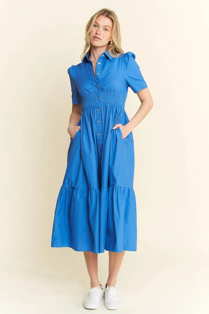 Jade By Jane Short Sleeve Button Down Midi Dress Trendsi 80197f18368d4d6baf5db7fbacbf79da-Max-Origin