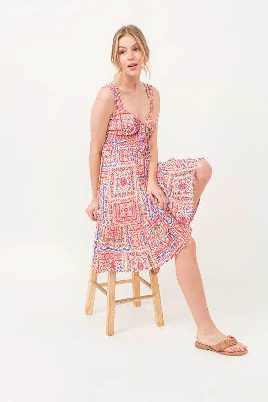 And The Why Tied Front Smocked Back Tiered Boho Printed Dress Trendsi 80c2a730b5014dbeb08176e4bd0ff75a-Max-Origin