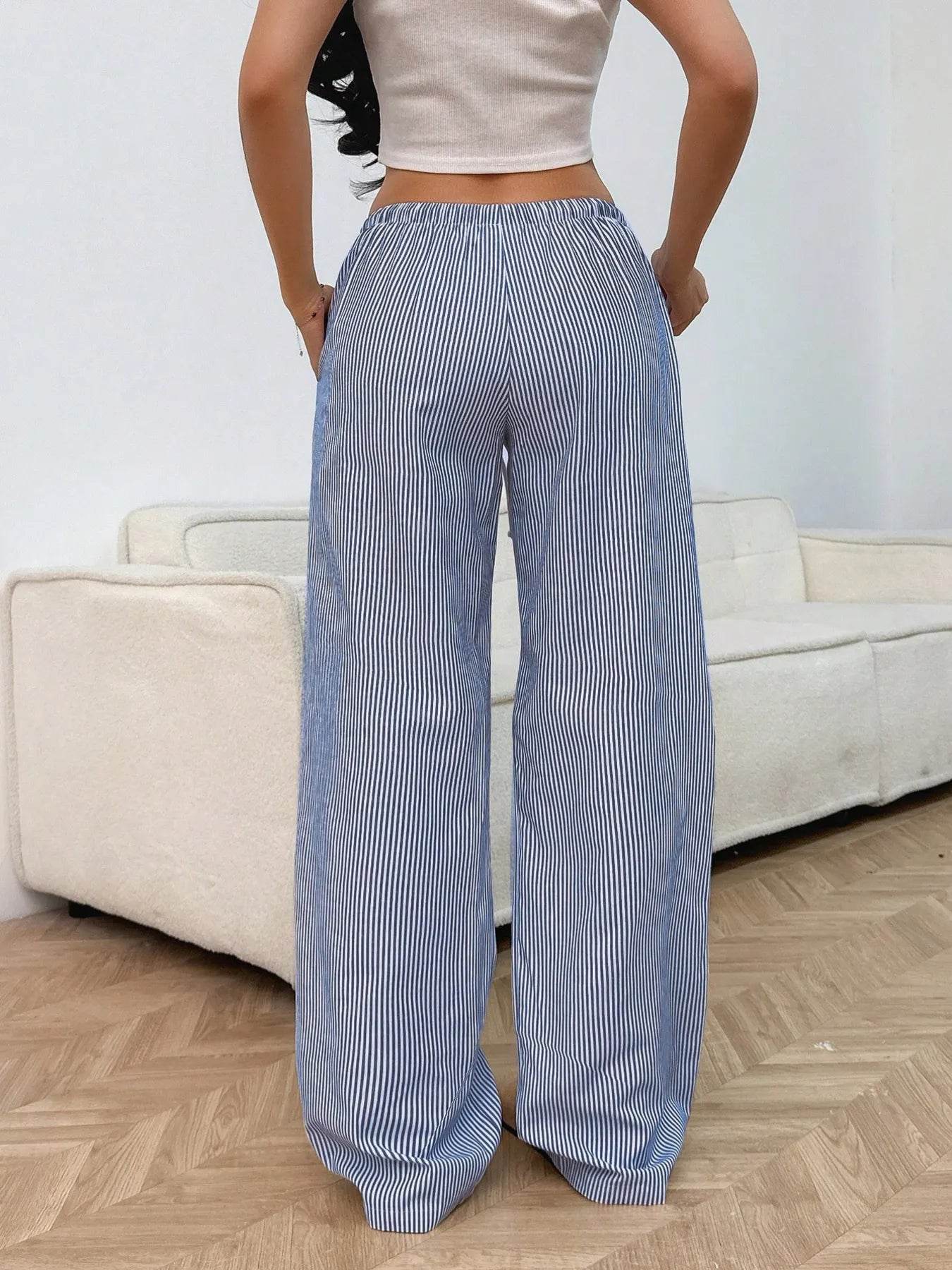 Drawstring Striped Wide Leg Pants Trendsi 80d76371db234f12893672e4c39d1f8e-Max-Origin