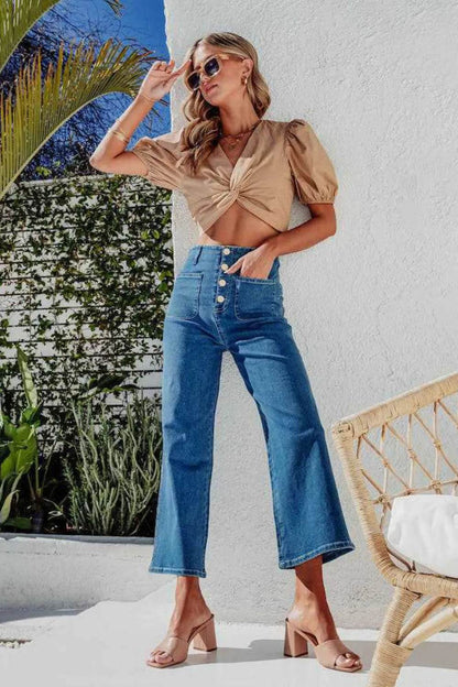 Button Fly Cropped Wide Leg Jeans Dark Blue Trendsi 8109ea5f-3474-437f-aaeb-16c07933a842-Max