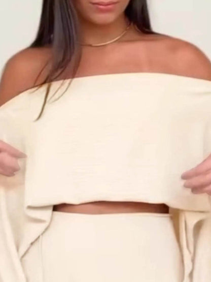 Side Slit Top and Mini Skirt Set Apricot Trendsi 81b671e6-6003-4d7b-a0a2-39ab507b12ae-Max-Origin