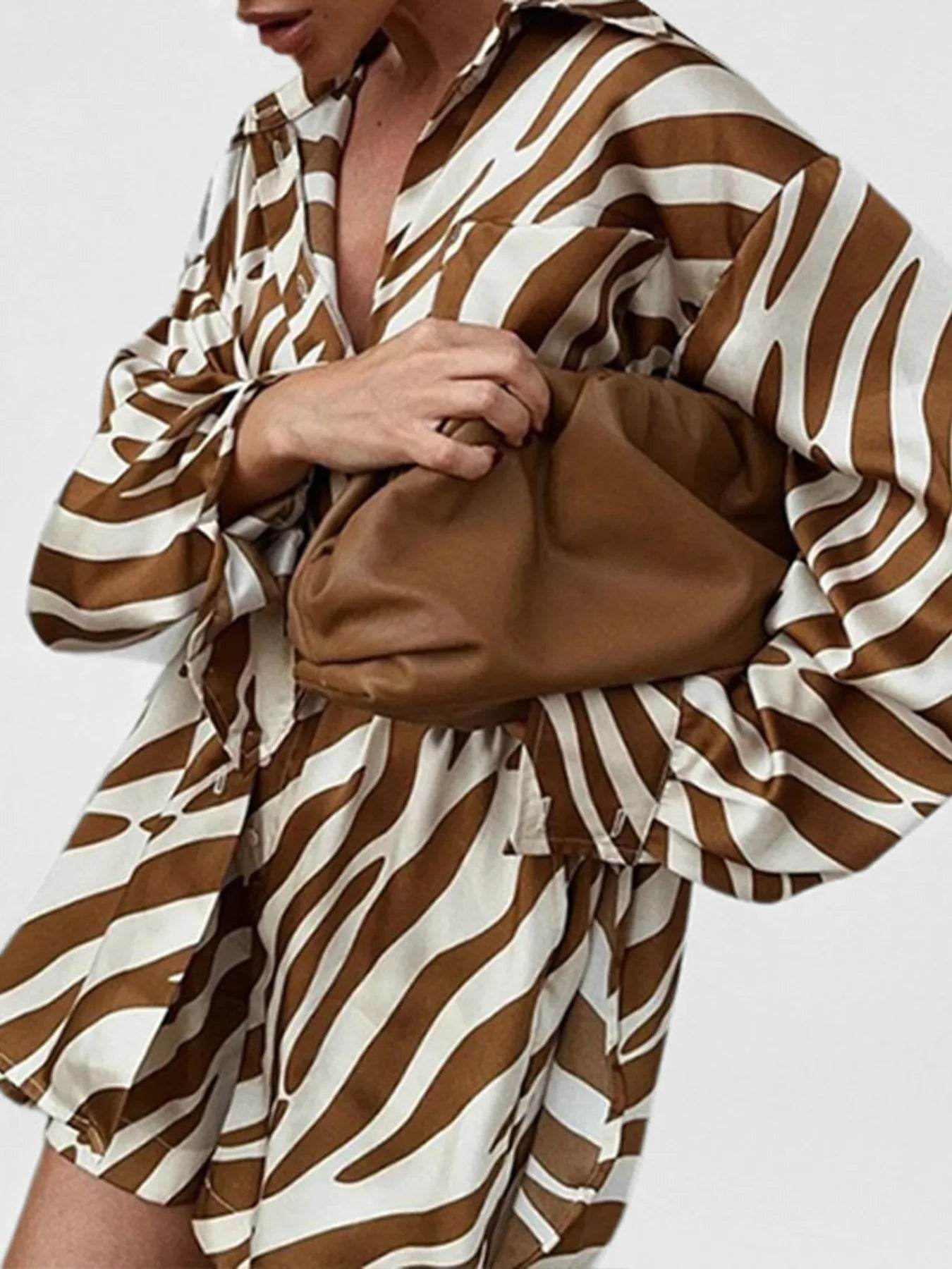 Full Size Zebra Print Shirt and Shorts Matching Set Plus Size Trendsi 81d98b7b3c5745ff9e7a4a18e79ce995-Max-Origin