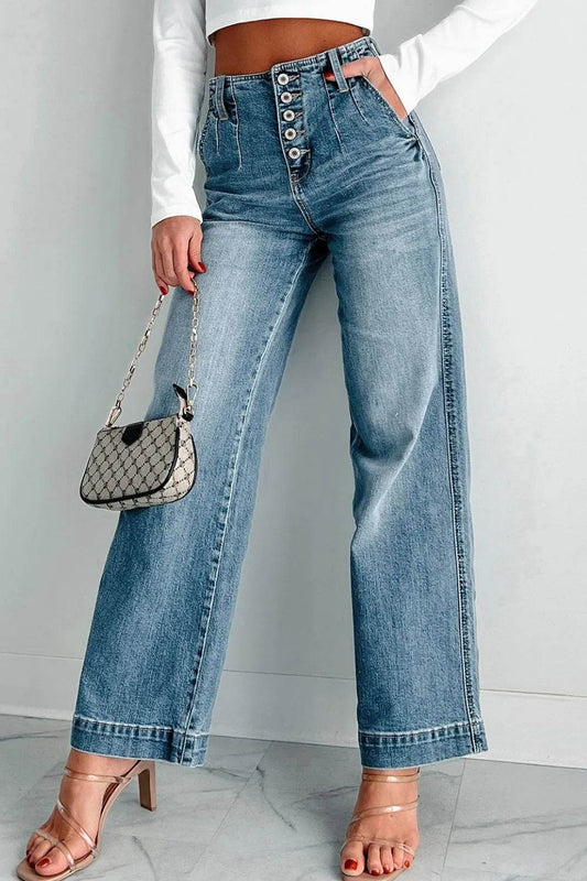 Button Fly High Waist Jeans Medium Trendsi 81f8ba9c-a8bc-4f60-9051-d494807b4ff2-Max-Origin