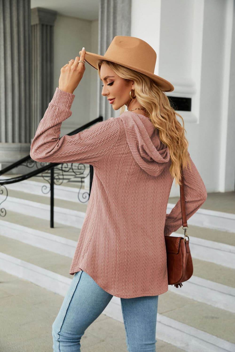 Long Sleeve Hooded Blouse Trendsi 82e248b2f6bb405f8287403492ce63d3-Max