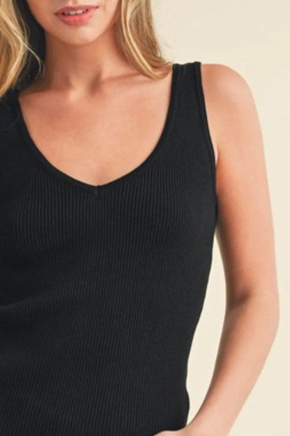 Aemi + Co Ribbed Wide Strap Knit Tank Trendsi 8335bcd8-8683-4b6e-b937-e8c8457b0a47-Max