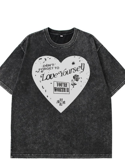 Heart Round Neck Short Sleeve T-Shirt Black Trendsi 83b2a233-ae72-4cac-a32f-c89977c7a9aa-Max-Origin