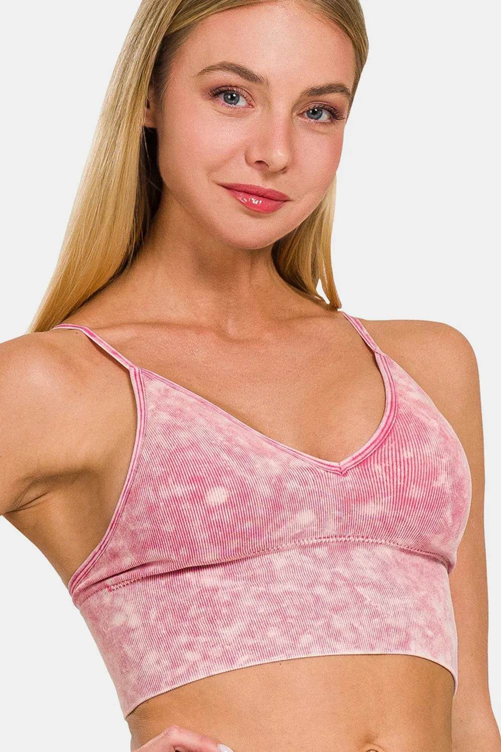 Zenana Washed Ribbed Bra Padded Cami Ash Pink Trendsi 83cd3d96-3a98-47ef-8008-c4a19563d731-Max