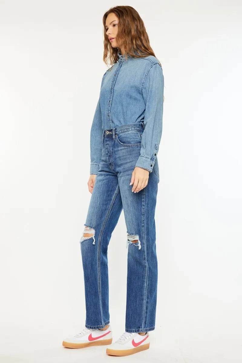 Kancan Ultra High Rise 90's Boyfriend Jeans Trendsi 83e68878274b4afc9f0c513d7dfd9676-Max-Origin