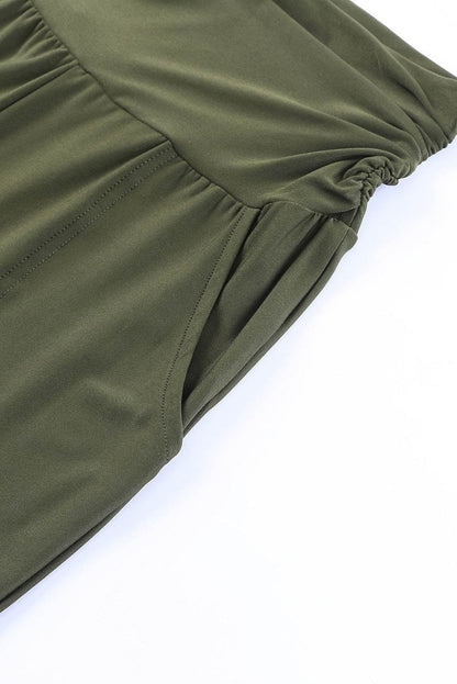 High-Rise Wide Waistband Joggers Trendsi 8427b046e7744fd9af55e8b876c07129-Max