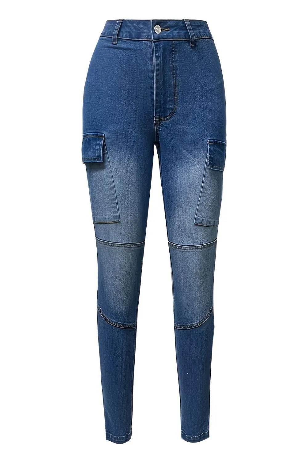 Skinny Jeans with Pockets Trendsi 8485b80b-ed01-4907-8909-e26499afcad0-Max