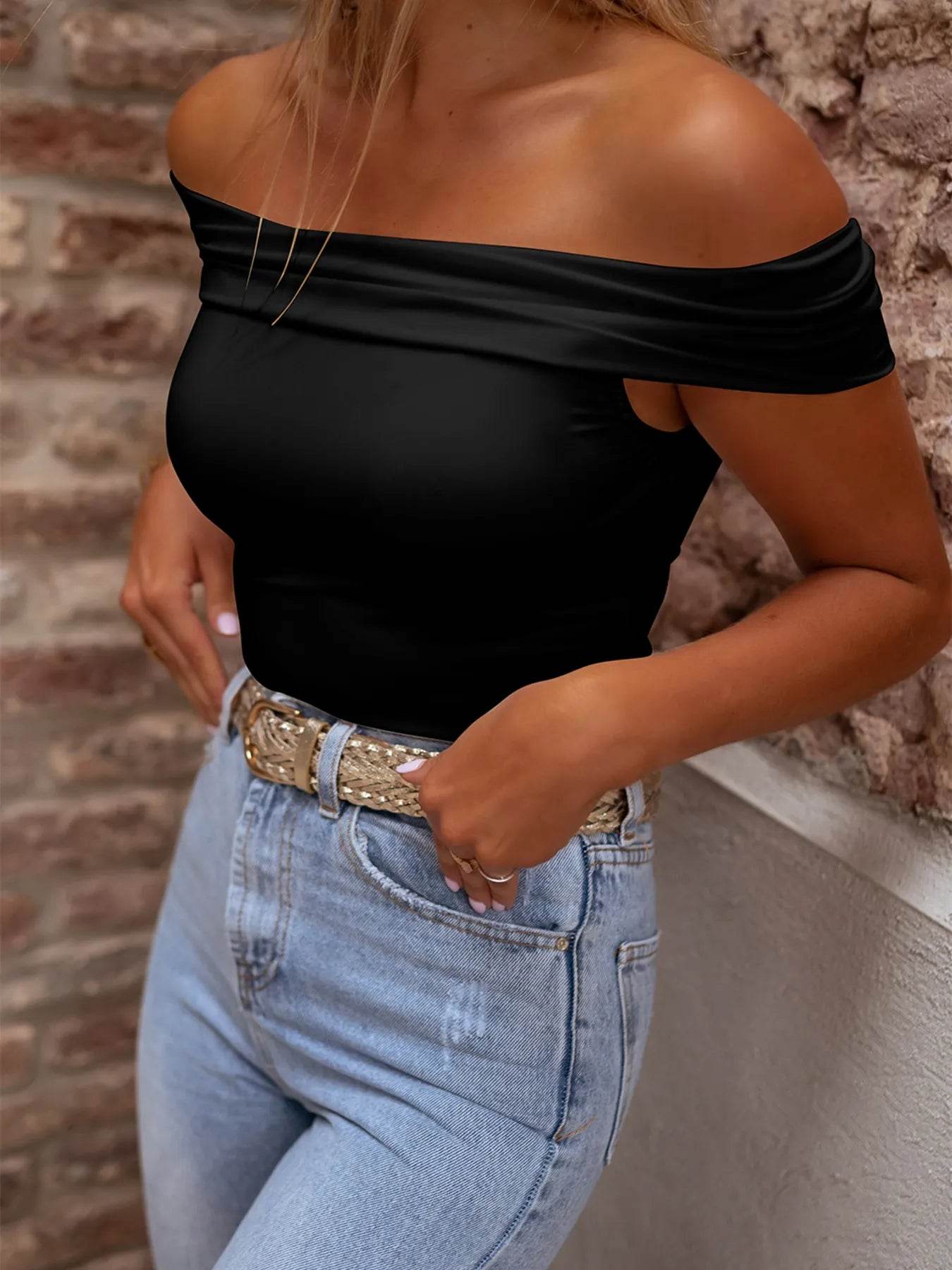 Folded Off Shoulder Slim Top Trendsi 849fd961f1d94ebf9a5f01d6252a1f28-Max-Origin