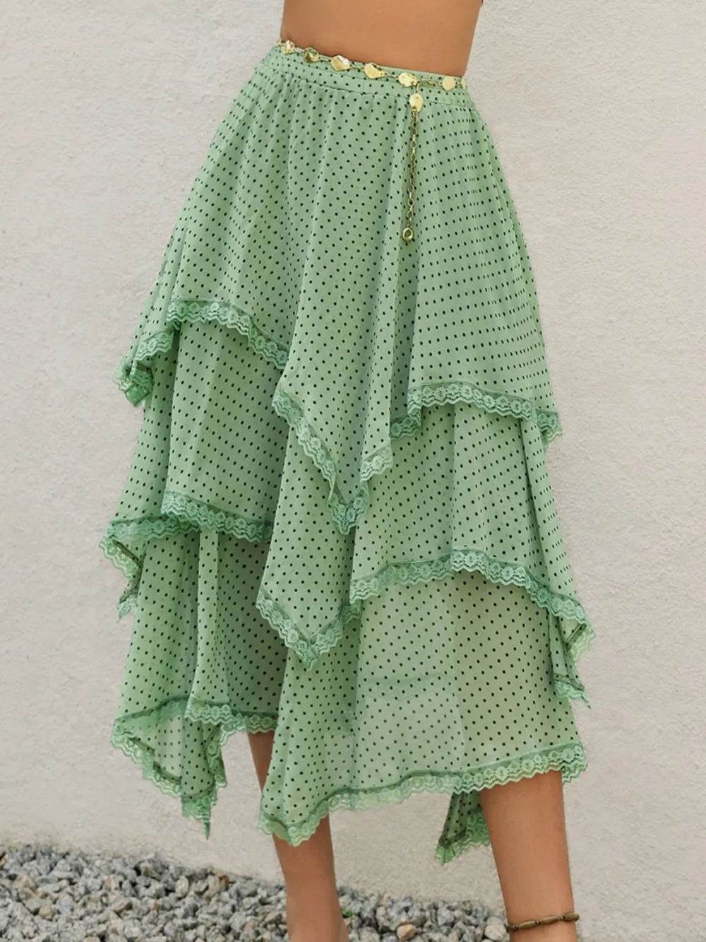 Lace Detail Layered Printed Skirt Trendsi 84bf3599-1d2c-4ff6-a1a1-6a72adcef4e7-Max