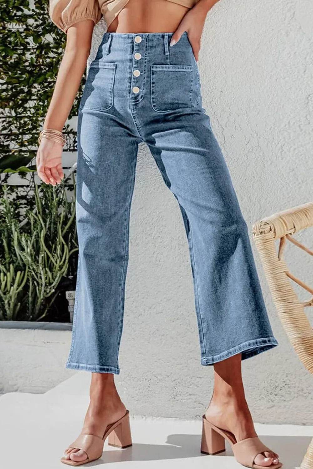 Button Fly Cropped Wide Leg Jeans Trendsi 84de4c19-38d3-4464-9e6a-67ee29bd5376-Max