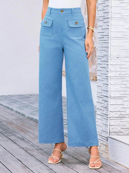 High Waist Wide Leg Pants Sky Blue Trendsi 84e71b6c-bbe2-4137-b063-8f54722b5b72-Max-Origin