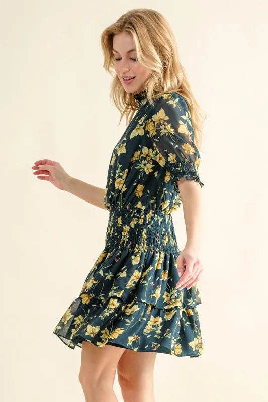 And The Why Floral Print Smocked Waist Mini Dress Trendsi 851113a082ec4c4aae0c66b8f3a118e6-Max-Origin