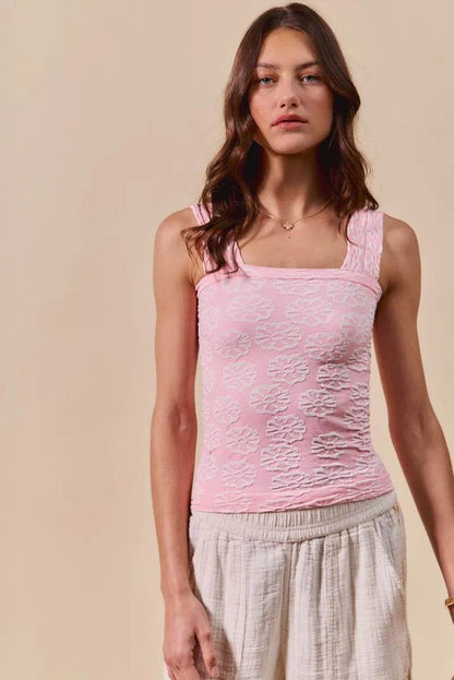 SO ME Two Tone Floral Seamless Tank Top Trendsi 854e79cdb192490685a7f7a9cbfa04b6-Max-Origin