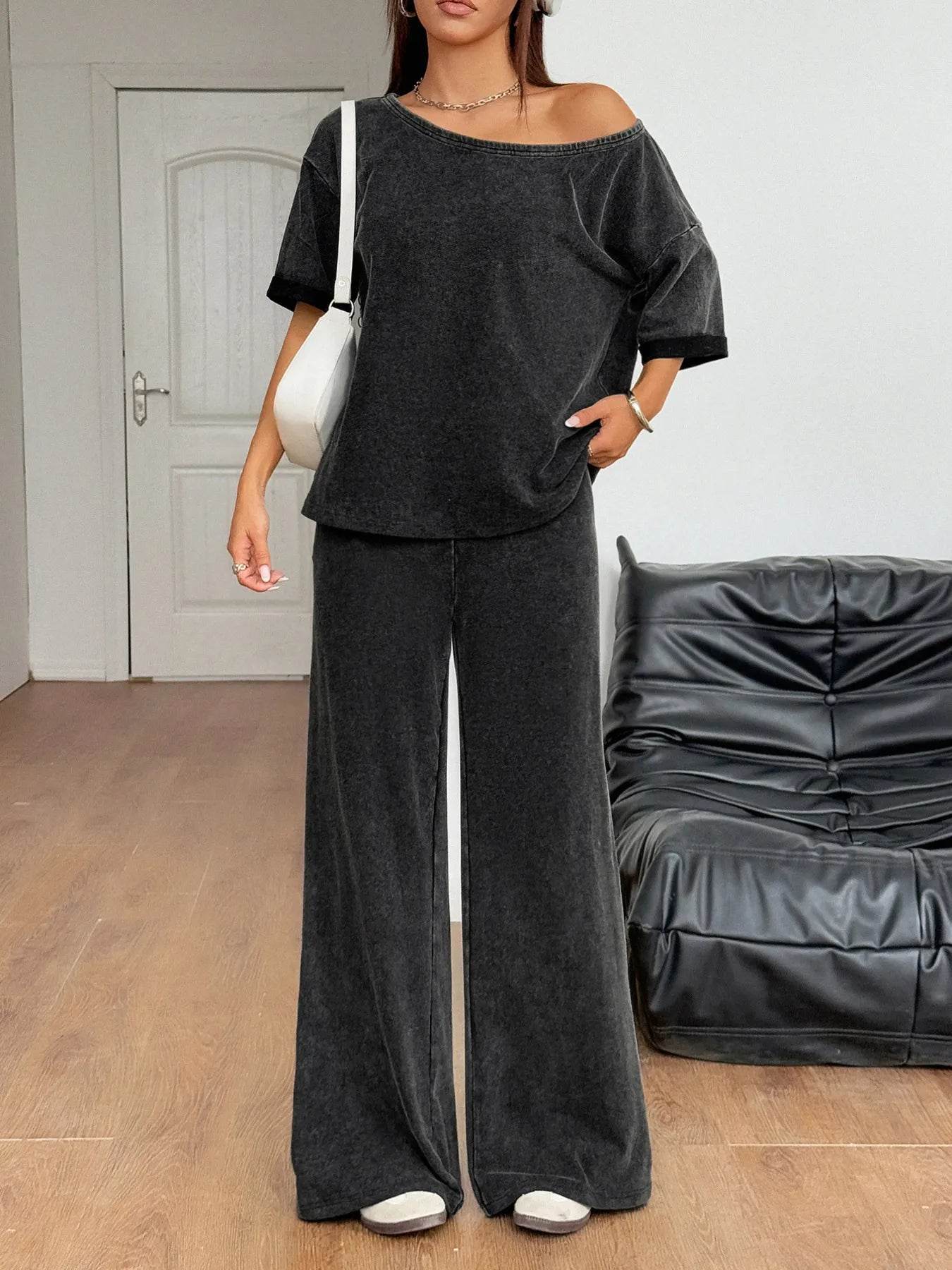 Boat Neck Top and Wide Leg Pants Set Trendsi 855d9ee56cb843678f958af94d838e6f-Max-Origin