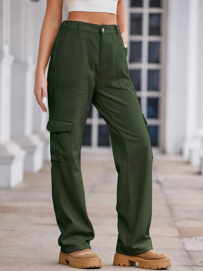 High-Waisted Cargo Jeans Trendsi 85ade4848a7d4599911e3e31721ca550-Max-Origin