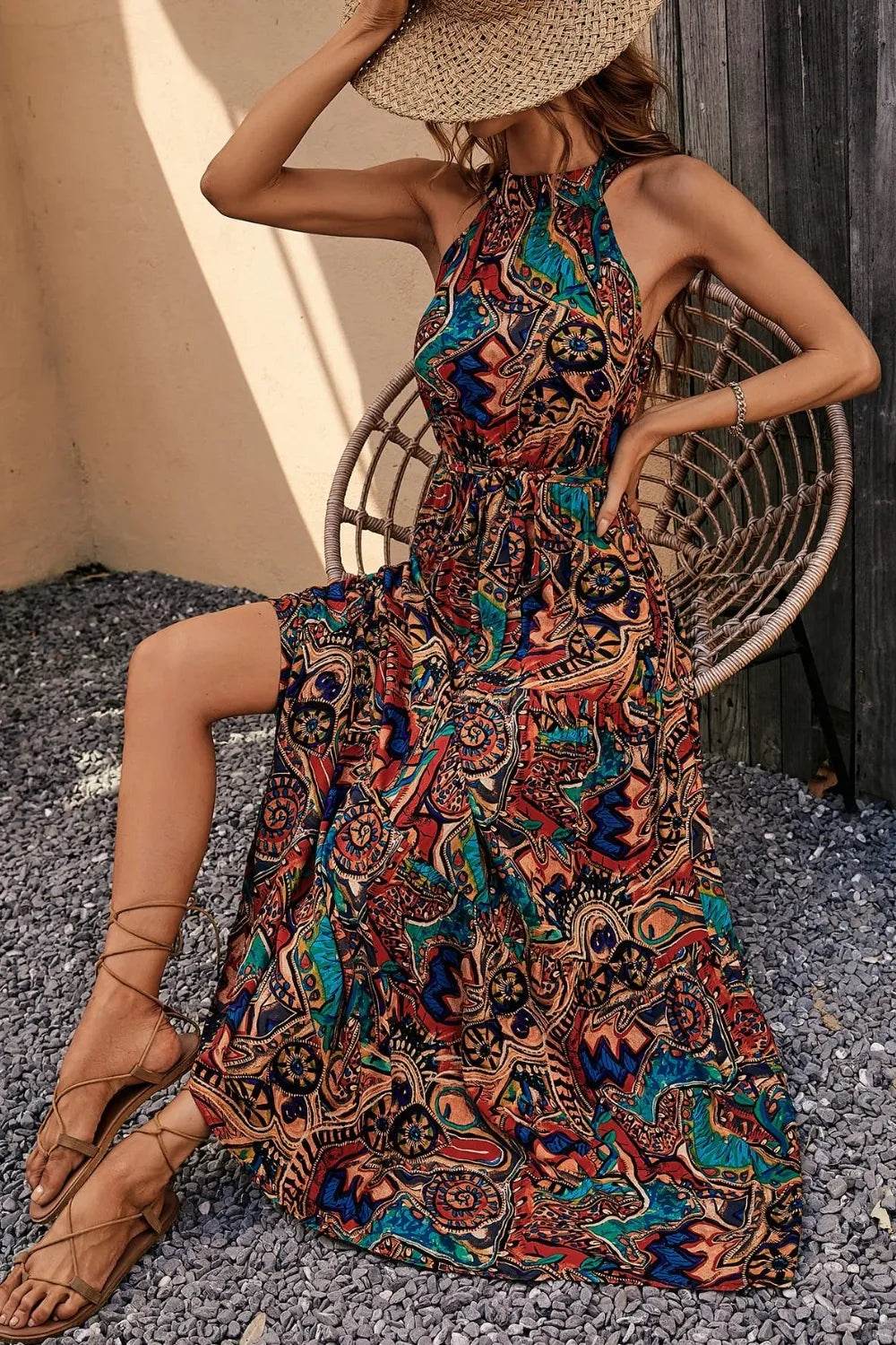 Tied Floral Sleeveless Dress Trendsi 85ddab6d-ed98-4b82-bde6-b04fa6cb8f14-Max