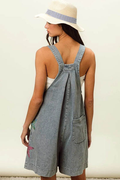BiBi Star Rhinestone Washed Wide Leg Shortalls Trendsi 85f9db6f98d740ab8728b4cc170996b8-Max-Origin
