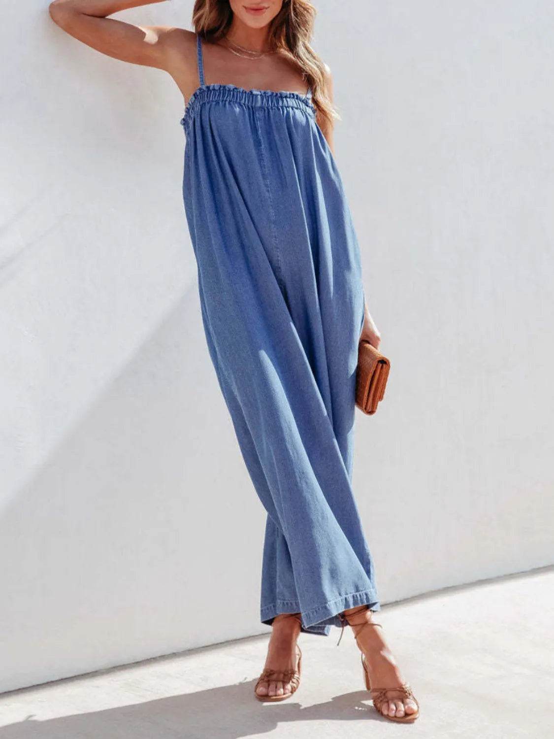 Spaghetti Strap Wide Leg Denim Jumpsuit Trendsi 863f8758-a953-4e76-939e-85879861b308-Max-Origin