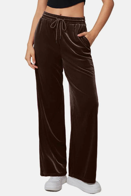 Drawstring Elastic Waist Straight Leg Pants Trendsi 866c859e-366b-4145-a574-2cef0b9a26f0-Max
